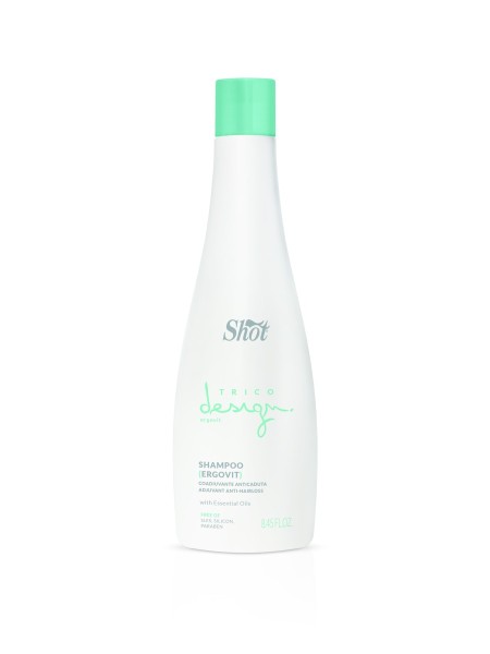 SZAMPON PRZECIW WYPADANIU ERGOVIT 250ML DESIGN TRICO SHOT
