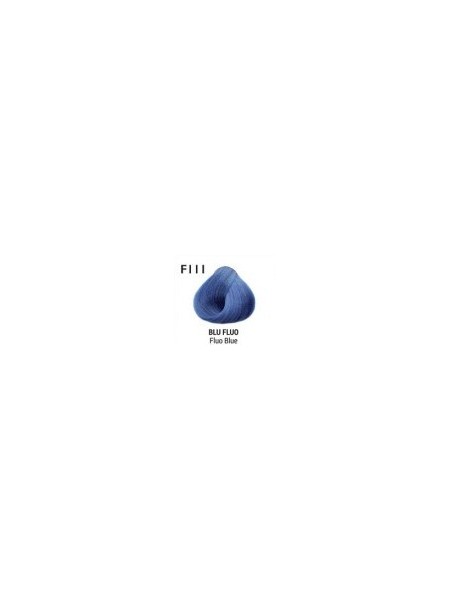FARBA DO WŁOSÓW F111 Fluo Blue - Niebieski 100ML EVELON PRO 2