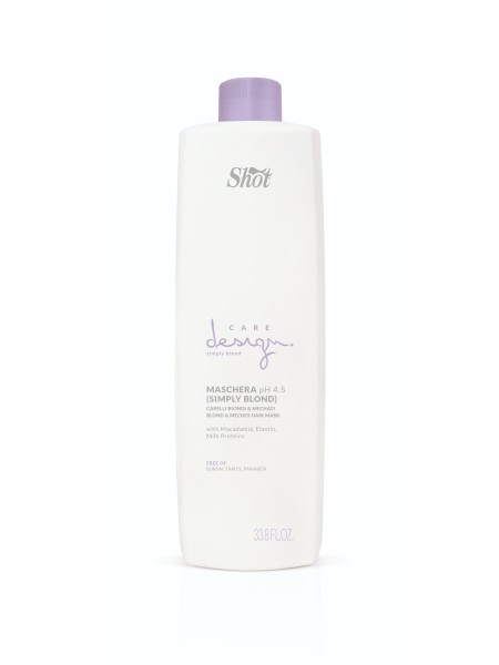 MASKA SIMPLY BLOND 1000ML DESIGN CARE SHOT