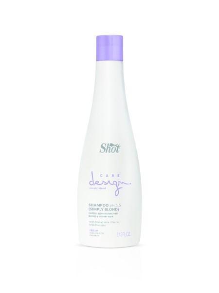 SZAMPON SIMPLY BLOND 250ML DESIGN CARE SHOT