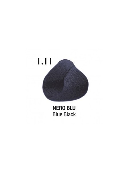FARBA DO WŁOSÓW 1.11 Blue Black - Niebiesko-Czarny 100ML EVELON PRO