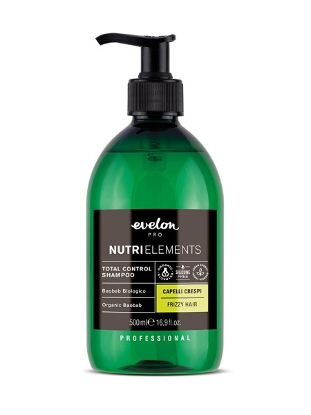 SZAMPON DO WŁOSÓW PUSZĄCYCH Total Control NUTRI ELEMENTS 500ML EVELON PRO