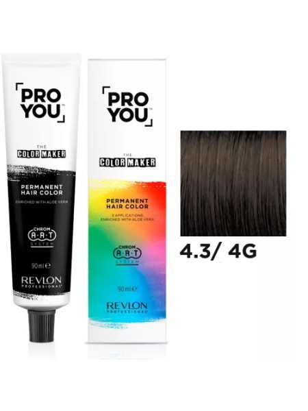 PROYOU 4.3/ 4G ŚREDNIE BRĄZOWE ZŁOTO 90 ml