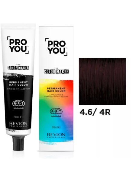 PROYOU 4.6 / 4R ŚREDNI BRĄZ GŁĘBOKO CZERWONY 90 ml