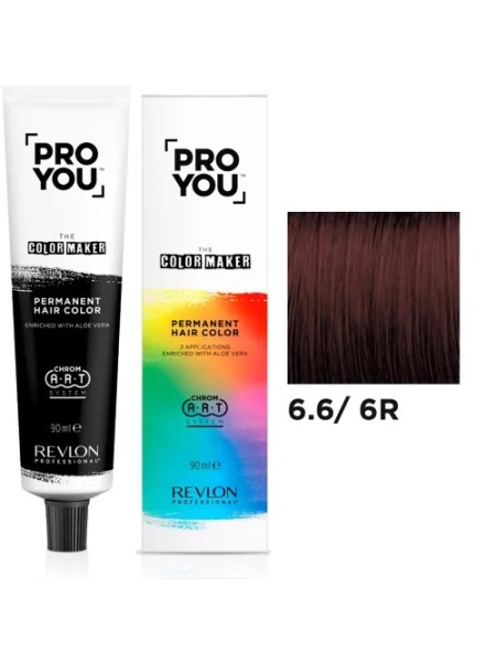 PROYOU 6.6/ 6R CIEMNY BLOND GŁĘBOKO CZERWONY 90 ml