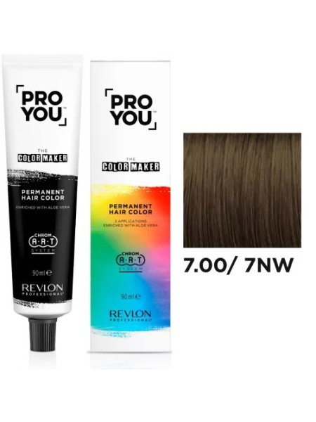 PROYOU 7.00/ 7NW ŚREDNI CIEPŁY BLOND 90 ml