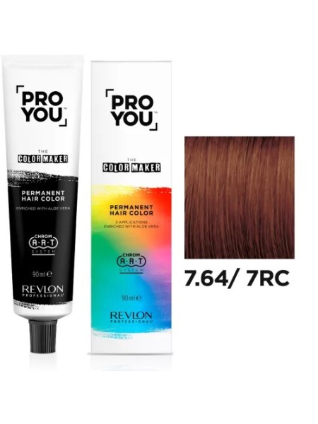 PROYOU 7.64/ 7RC ŚREDNI BLOND CZERWONO...