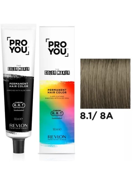 PROYOU 8.1/ 8A JASNY POPIELATY BLOND  90 ml