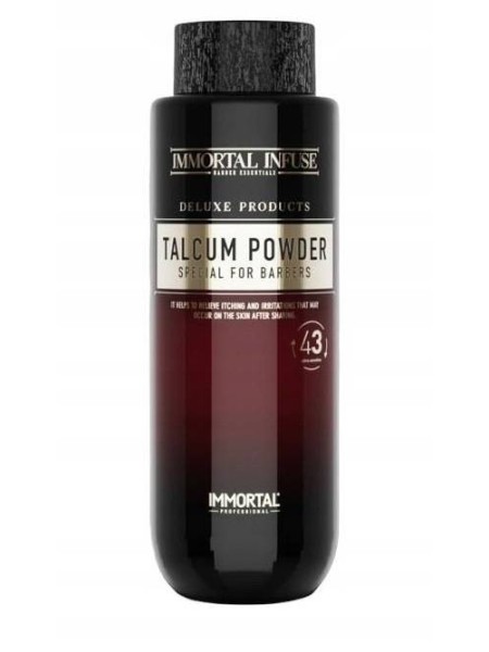 IMMORTAL TALK TALCUM POWDER 180G