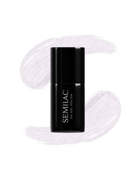 LAKIER HYBRYDOWY 092 SHIMMERING WHITE 7ML SEMILAC 2