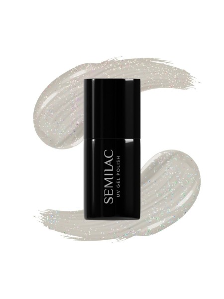 LAKIER HYBRYDOWY CHILLED BEIGE SHIMMER 328 SEMILAC 2