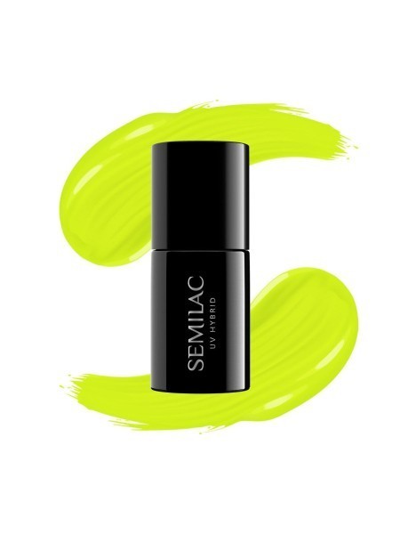 LAKIER HYBRYDOWY 565 NEON YELLOW 7ML SEMILAC