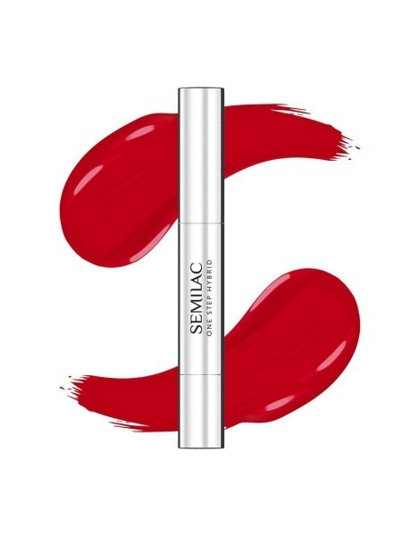 LAKIER HYBRYDOWY MARKER ONE STEP S530 SCARLET 3ML SEMILAC