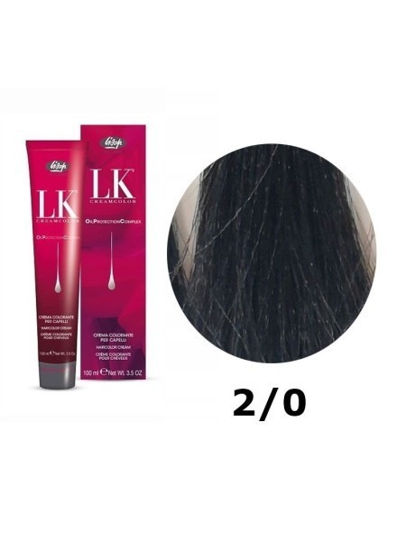 FARBA DO WŁOSÓW LK OPC 2/0 BRUNATNY LISAP 100 ML