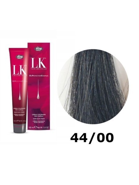FARBA DO WŁOSÓW LK OPC 44/00 GŁĘBOKI KASZTAN LISAP 100 ML