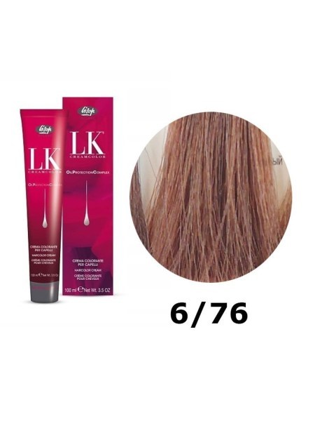 FARBA DO WŁOSÓW LK OPC 6/76 CURRY LISAP 100 ML