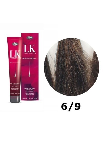 FARBA DO WŁOSÓW LK OPC 6/9 CIEMNY CHŁODNY BLOND LISAP 100ML