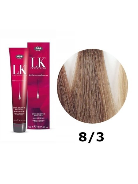 FARBA DO WŁOSÓW LK OPC 8/3 ZŁOTY JASNY BLOND...