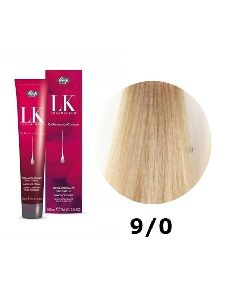 FARBA DO WŁOSÓW LK OPC 9/0 BARDZO JASNY BLOND...