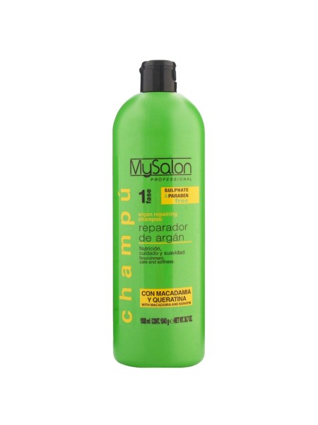 SZAMPON ARGAN, MACADAMIA REGENERUJĄCY MYSALON 1000ML