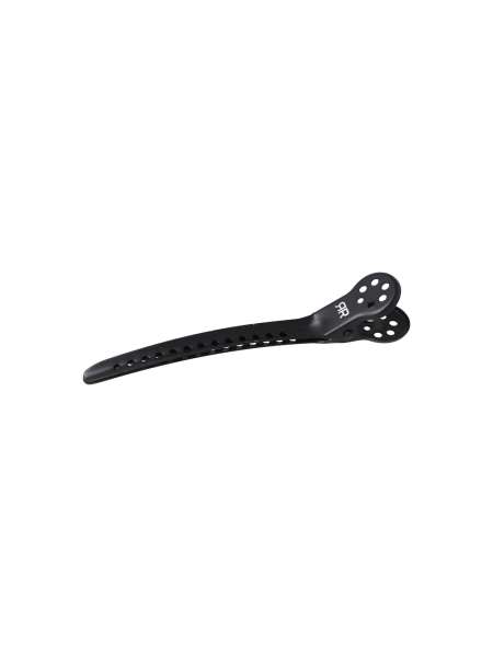 KLIPS METALOWY CZARNY fryzjerski 07560 6SZTUK RAGNAR