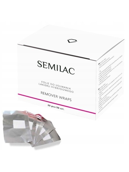 WRAPS REMOVER 50SZT DO USUWANIA HYBRYD SEMILAC