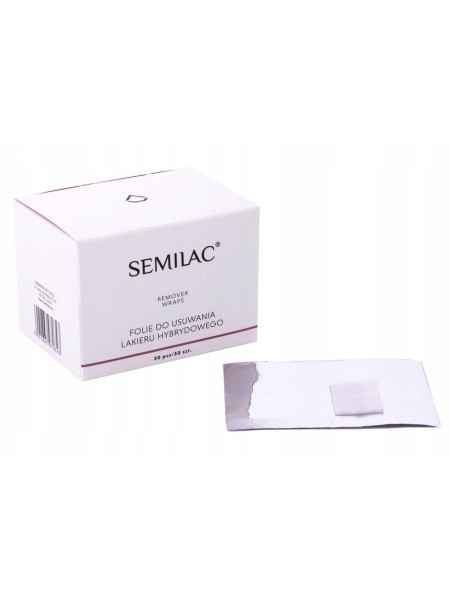 WRAPS REMOVER 50SZT DO USUWANIA HYBRYD SEMILAC