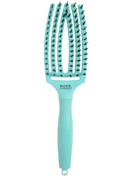 SZCZOTKA FINGERBRUSH boar&nylon MEDIUM MINT...