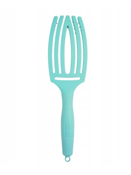 SZCZOTKA FINGERBRUSH boar&nylon MEDIUM MINT OLIVIA GARDEN 2