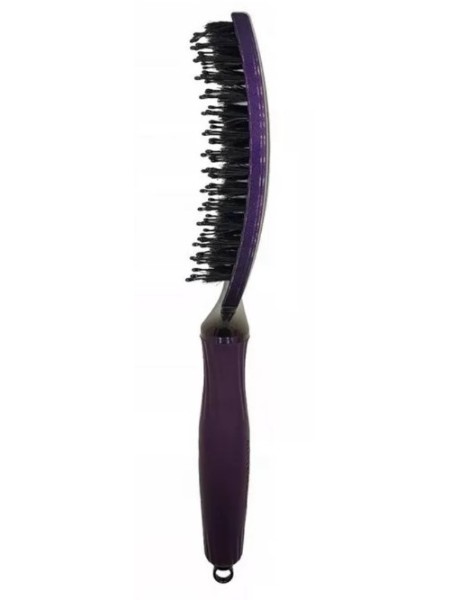 SZCZOTKA FINGERBRUSH boar&nylon MEDIUM VIOLET...