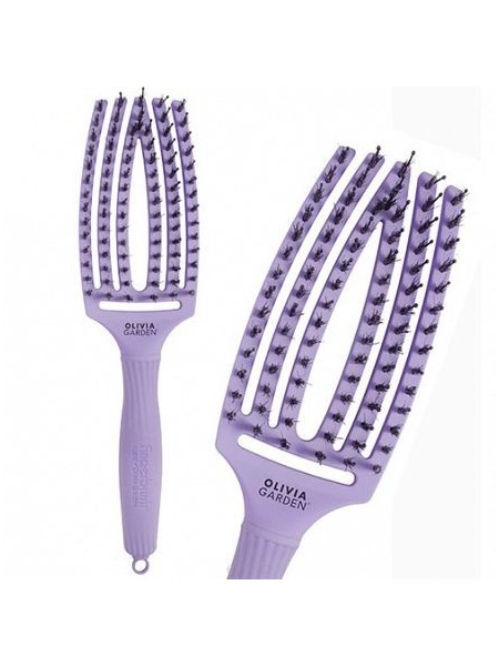 SZCZOTKA FINGERBRUSH boar&nylon MEDIUM LAVENDER OLIVIA... 2