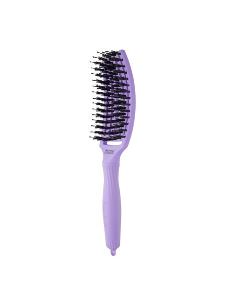 SZCZOTKA FINGERBRUSH boar&nylon MEDIUM LAVENDER...