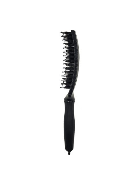 SZCZOTKA FINGERBRUSH boar&nylon MEDIUM BLACK...