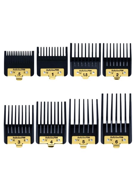 ZESTAW NASADEK PREMIUM CLIPPER 8SZTUK FXPCGE BABYLISSPRO 2