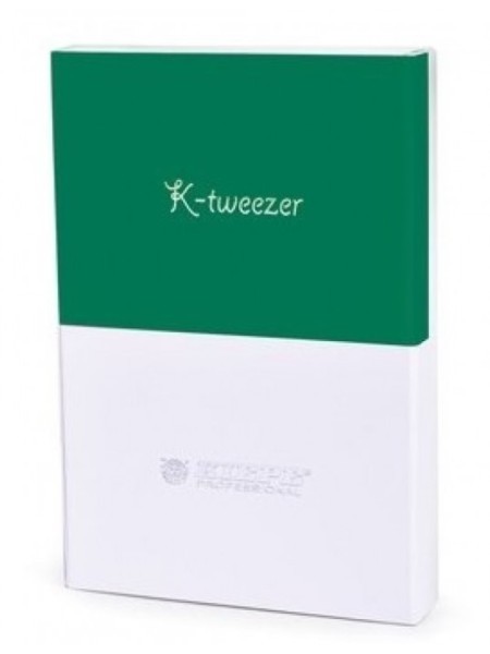PĘSETA ZE STALI NIERDZEWNEJ CIEMNA ZIELEŃ KIEPE