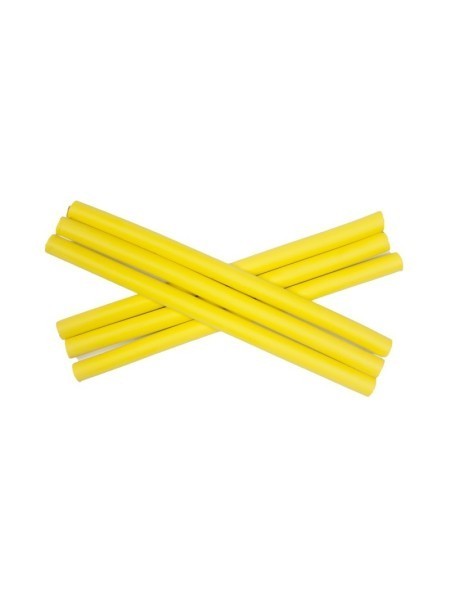 WAŁKI PAPILOTY DO TRWAŁEJ 10mm 6szt dł.24cm Kol. żółty CW232 PON