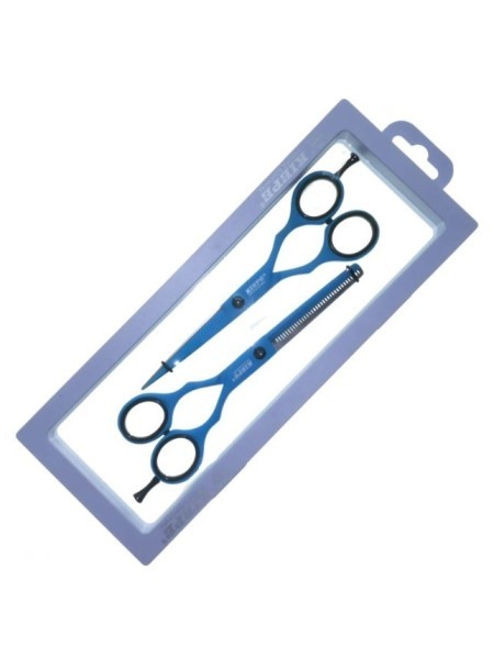 ZESTAW NOŻYCZKI+DEGAŻÓWKI 2480.5 5,5'' BLUE...