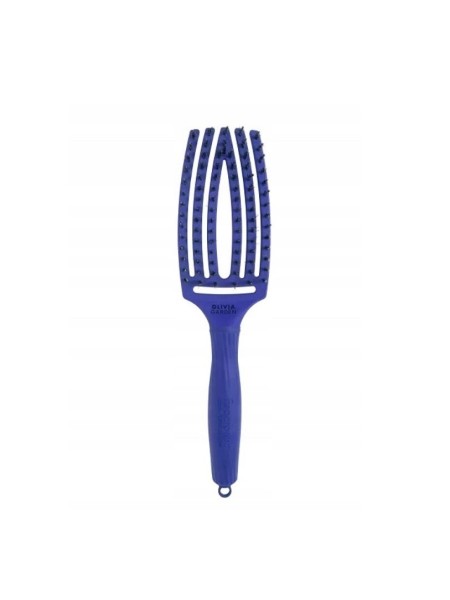 SZCZOTKA FINGERBRUSH boar&nylon MEDIUM BLUE JEANS OLIVIA...