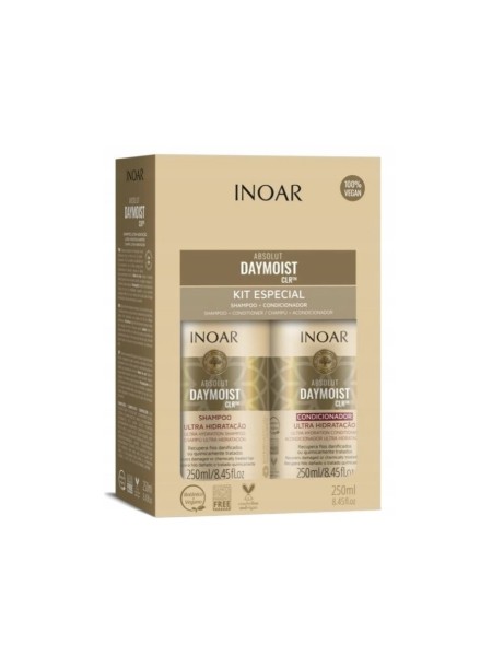 DUO CLR DAYMOIST ABSOLUT INOAR ZESTAW SZAMPON+ODŻYWKA 250ML