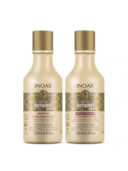 DUO CLR DAYMOIST ABSOLUT INOAR ZESTAW SZAMPON+ODŻYWKA 250ML 2