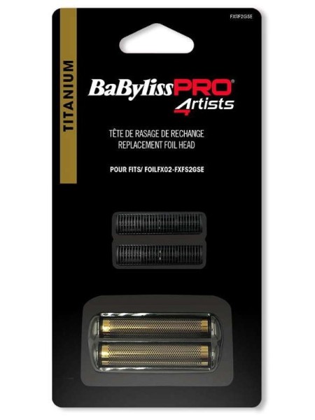 GŁOWICA TNĄCA + SIATKA (FOLIA) GUN STEEL FXRF2GSE DO SHAVER PODWÓJNY BABYLISSPRO