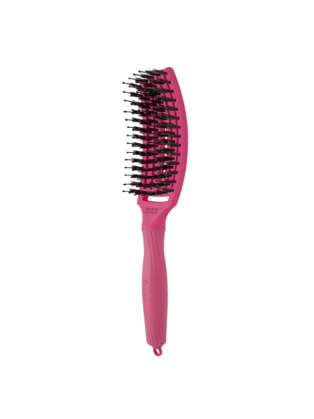SZCZOTKA FINGERBRUSH boar&nylon MEDIUM HOT PINK OLIVIA... 2