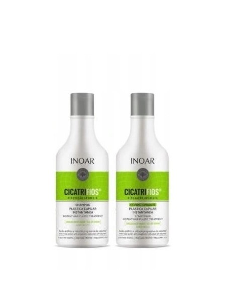 DUO CICATRIFIOS INOAR ZESTAW SZAMPON+ODŻYWKA 250ML