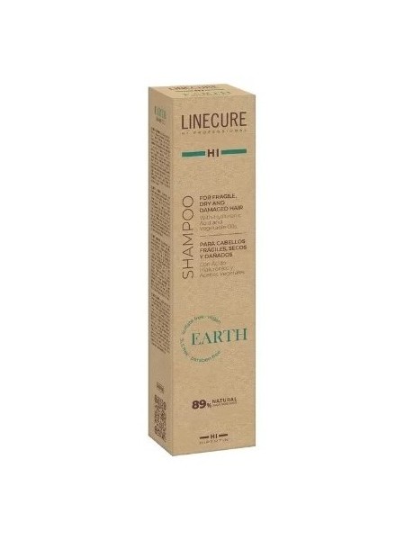 SZAMPON NAPRAWCZY I NAWILŻAJĄCA EARTH NATURAL LINECURE 300ML HIPERTIN