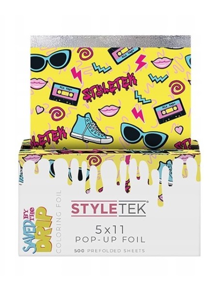 FOLIA ALUMINIOWA STYLETEK PUDEŁKO 500SZT LIMITED EDYTION SAVED BY THE DRIP