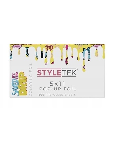 FOLIA ALUMINIOWA STYLETEK PUDEŁKO 500SZT LIMITED EDYTION SAVED BY THE DRIP