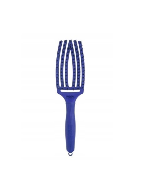 SZCZOTKA FINGERBRUSH boar&nylon MEDIUM BLUE...