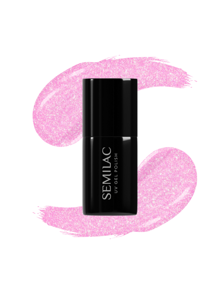 LAKIER HYBRYDOWY 498 PRIMAVERA PINK SEMILAC 7ML