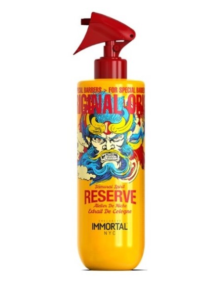 IMMORTAL RESERVE BARBER EAU DE COLOGNE SAMURAI SPIRIT 500ml INSPIRED BY  PERFUME