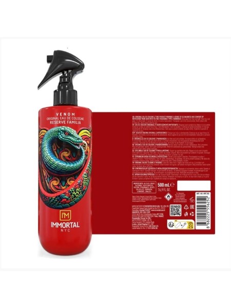 IMMORTAL RESERVE BARBER EAU DE COLOGNE VENOM 500ml... 2